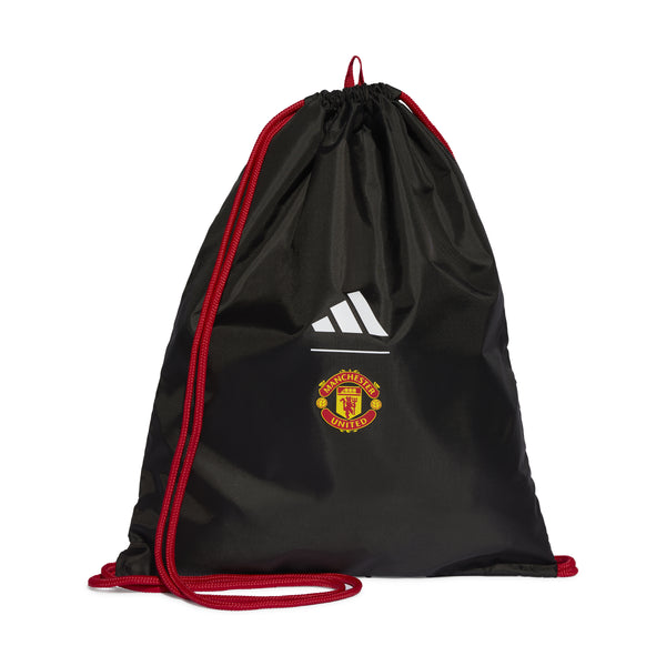 ADI MAN U 25-26 GYMSACK BLACK/WHITE