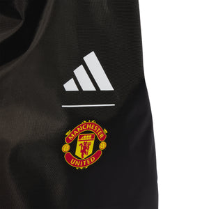 ADI MAN U 25-26 GYMSACK BLACK/WHITE