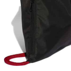 ADI MAN U 25-26 GYMSACK BLACK/WHITE
