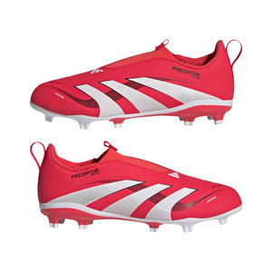 ADI JR PREDATOR LEAGUE LL FG LUCID RED/WHITE