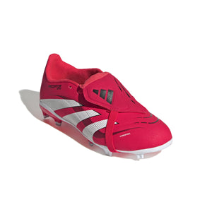 ADI JR PREDATOR LEAGUE FT FG LUCID RED/WHITE
