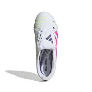ADI JR PREDATOR LEAGUE FT FG WHITE/LUCID PINK/LUCID LEMON