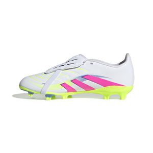 ADI JR PREDATOR LEAGUE FT FG WHITE/LUCID PINK/LUCID LEMON