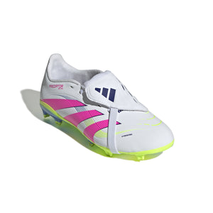 ADI JR PREDATOR LEAGUE FT FG WHITE/LUCID PINK/LUCID LEMON