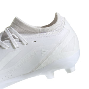 ADI JR X CRAZYFAST.3 FG WHITE