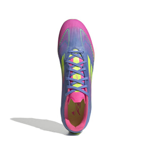 ADI F50 LEAGUE FG BLUE FUSION/LUCID LEMON/LUCID PINK