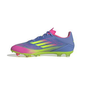 ADI F50 LEAGUE FG BLUE FUSION/LUCID LEMON/LUCID PINK