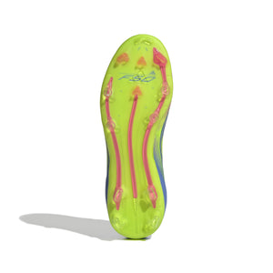 ADI JR F50 ELITE FG BLUE FUSION/LUCID LEMON/LUCID PINK