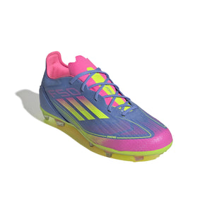 ADI JR F50 ELITE FG BLUE FUSION/LUCID LEMON/LUCID PINK