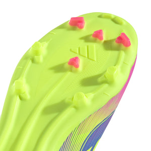 ADI JR F50 LEAGUE FG BLUE FUSION/LUCID LEMON/LUCID PINK