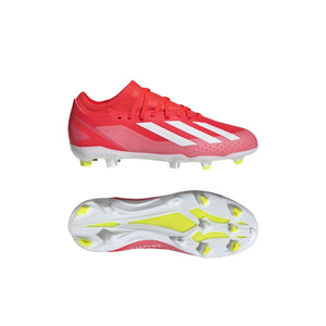 ADI JR CRAZYFAST LEAGUE FG SOLRED/WHITE