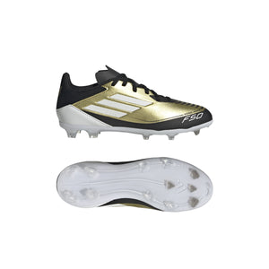 ADI JR F50 LEAGUE MESSI FG GOLD/CORE BLACK