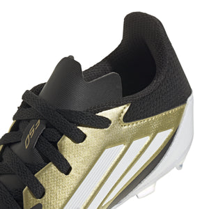 ADI JR F50 LEAGUE MESSI FG GOLD/CORE BLACK