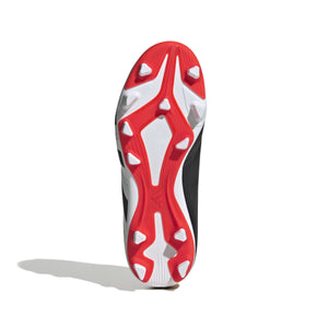 ADI JR PREDATOR CLUB FG BLACK/SOLRED/WHITE