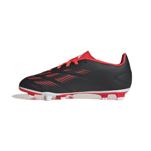 ADI JR PREDATOR CLUB FG BLACK/SOLRED/WHITE