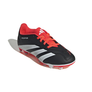 ADI JR PREDATOR CLUB FG BLACK/SOLRED/WHITE