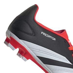 ADI JR PREDATOR CLUB FG BLACK/SOLRED/WHITE