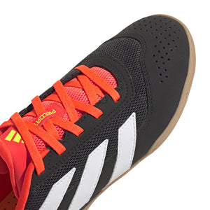 ADI JR PREDATOR CLUB IND BLACK/SOLRED/WHITE
