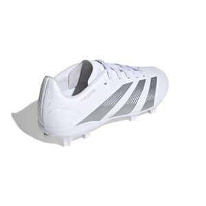ADI JR PREDATOR LEAGUE FG WHITE/SILVER