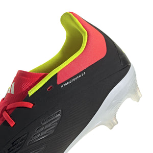ADI JR PREDATOR ELITE FG BLACK/SOLRED/WHITE