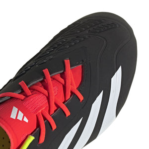 ADI JR PREDATOR ELITE FG BLACK/SOLRED/WHITE