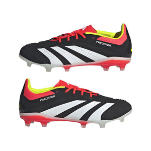 ADI JR PREDATOR ELITE FG BLACK/SOLRED/WHITE