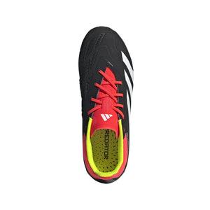ADI JR PREDATOR ELITE FG BLACK/SOLRED/WHITE