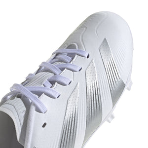 ADI JR PREDATOR LEAGUE FG WHITE/SILVER