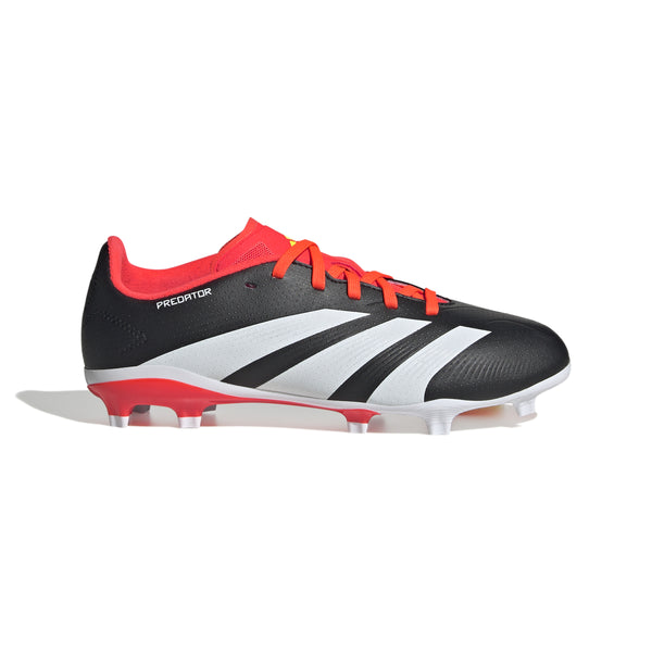 ADI JR PREDATOR LEAGUE FG BLACK/SOLRED/WHITE