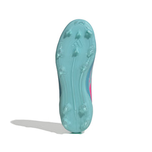 ADI JR F50 LEAGUE MESSI FG FLASH AQUA/LUCID PINK
