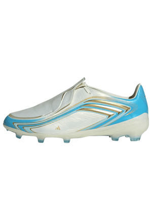 ADI JR F50 MESSI ELITE FG IVORY/SEMI BLUE