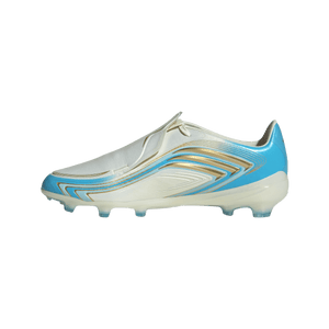 ADI JR F50 MESSI ELITE FG IVORY/SEMI BLUE