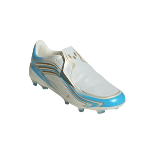 ADI JR F50 MESSI ELITE FG IVORY/SEMI BLUE