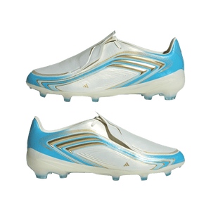 ADI JR F50 MESSI ELITE FG IVORY/SEMI BLUE