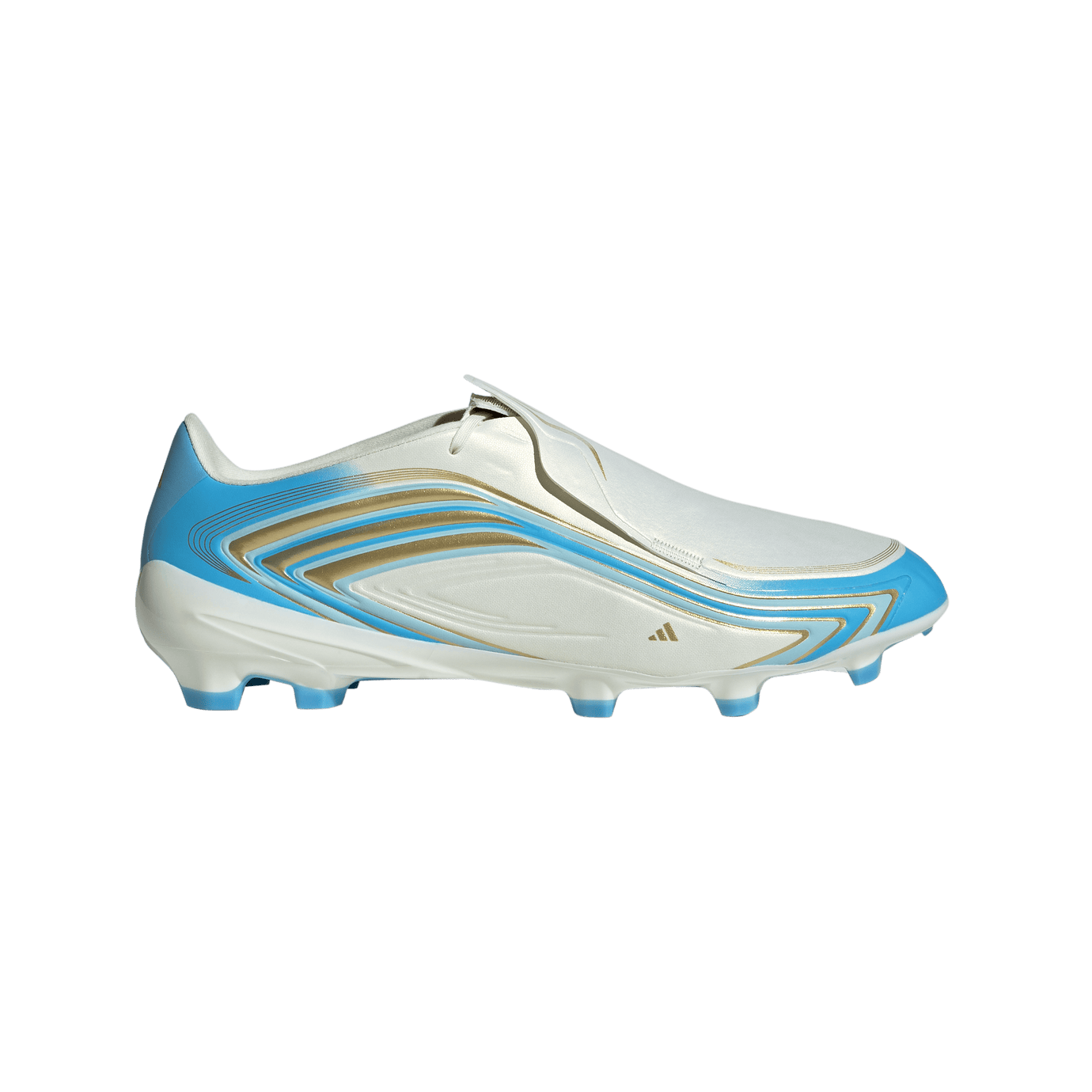 ADI F50 MESSI LEAGUE FG IVORY/SEMI BLUE