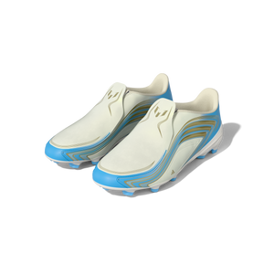 ADI JR F50 MESSI LEAGUE LL FG IVORY/SEMI BLUE