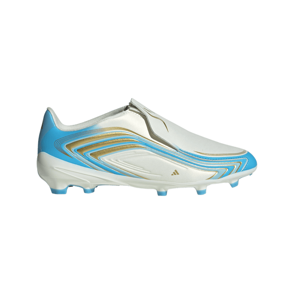 ADI JR F50 MESSI LEAGUE LL FG IVORY/SEMI BLUE
