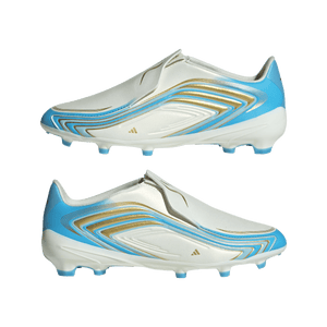 ADI JR F50 MESSI LEAGUE LL FG IVORY/SEMI BLUE