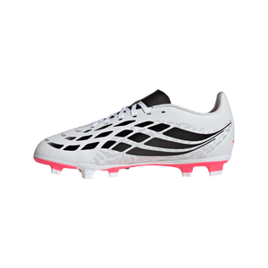 ADI JR PREDATOR CLUB FG WHITE/SOLAR TURBO/BLACK