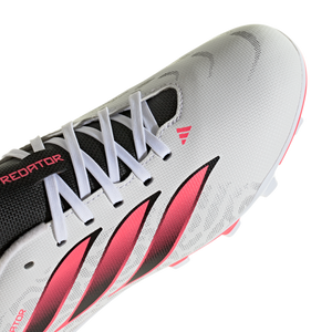 ADI JR PREDATOR CLUB FG WHITE/SOLAR TURBO/BLACK