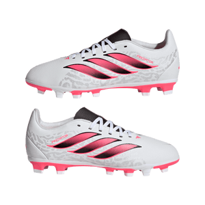 ADI JR PREDATOR CLUB FG WHITE/SOLAR TURBO/BLACK