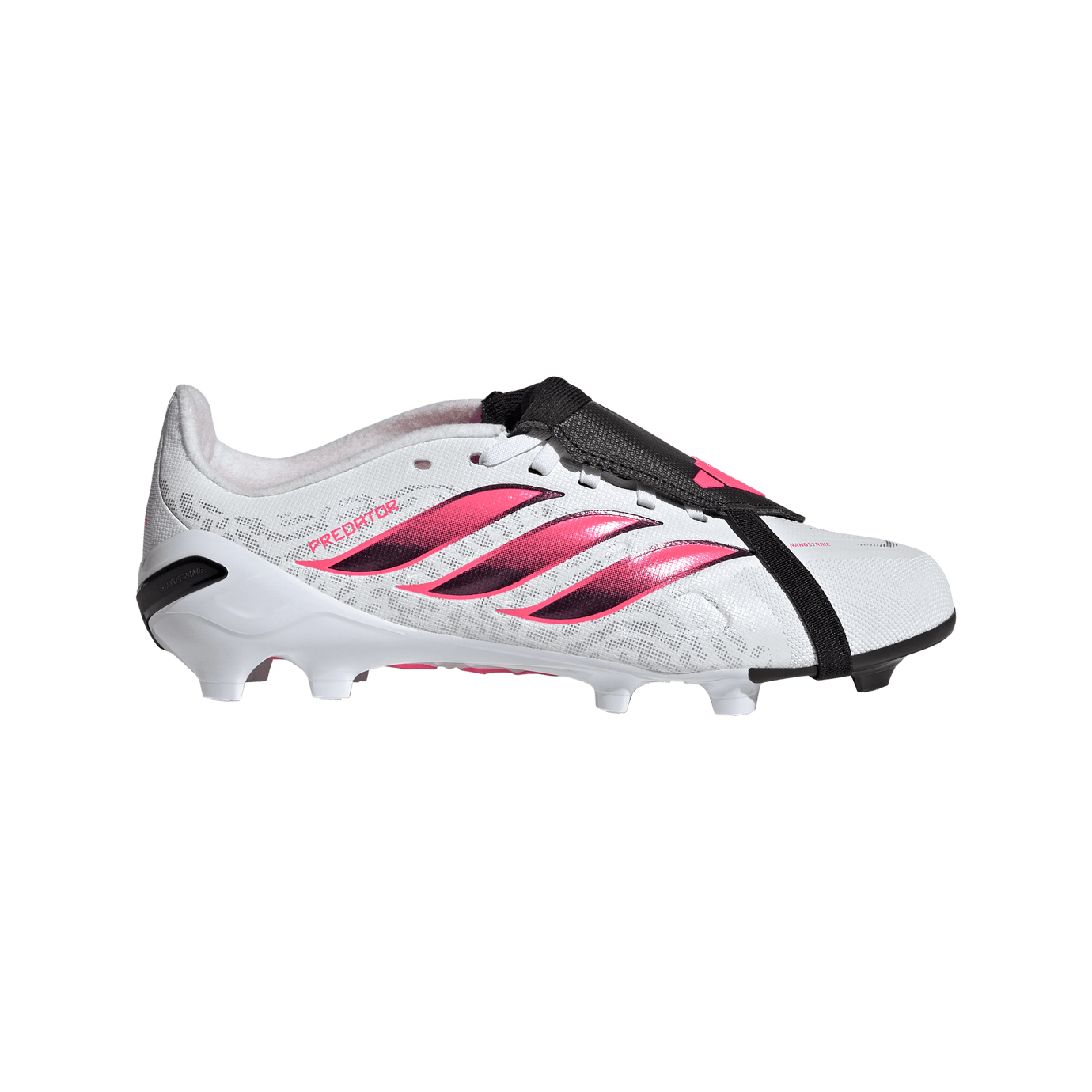 ADI JR PREDATOR LEAGUE FT FG WHITE/SOLAR TURBO/BLACK