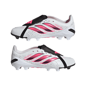 ADI JR PREDATOR LEAGUE FT FG WHITE/SOLAR TURBO/BLACK