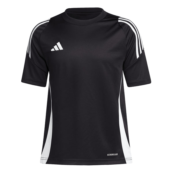 ADI JR TIRO 24 JERSEY BLACK/WHITE