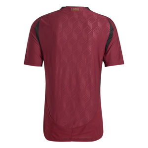 ADI BELGIË EURO24 AUTHENTIC HOME JERSEY BURGUNDY/GOLD