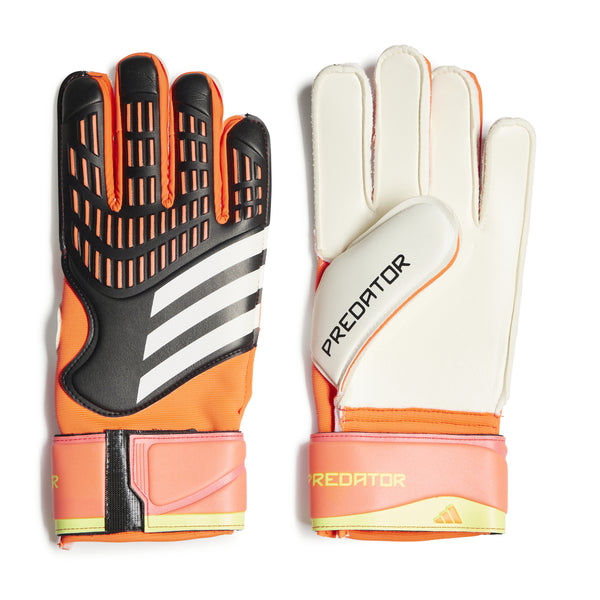 ADI JR PREDATOR GLOVE MATCH BLACK/SOLRED/YELLOW