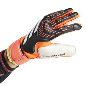 ADI JR PREDATOR GLOVE MATCH BLACK/SOLRED/YELLOW