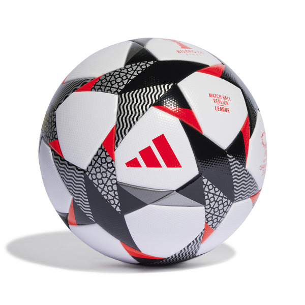 ADI WOMEN UCL 23-24 LEAGUE BALL WHITE/BLACK/SOLRED