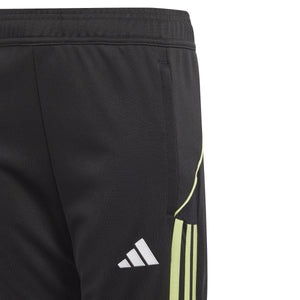 ADI JR TIRO 23 LEAGUE TRAINING PANT BLACK/GREEN