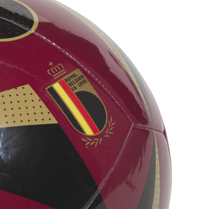 ADI BELGIE EURO2024 BALL BURGUNDY/BLACK